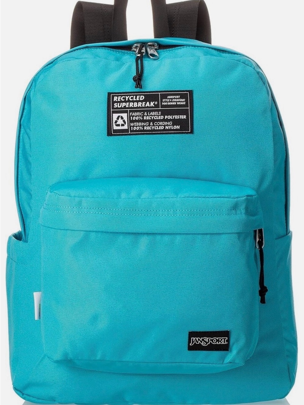 JanSport Recycled Superbreak Scuba Teal JS0A4QVCTS0 Cordura Brand New